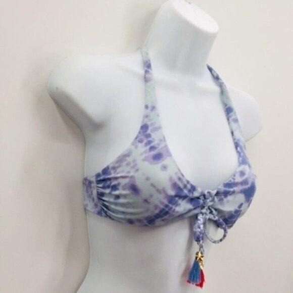 LSpace reversible top tie dye blue and bottoms XS BoxA - Picture 11 of 13